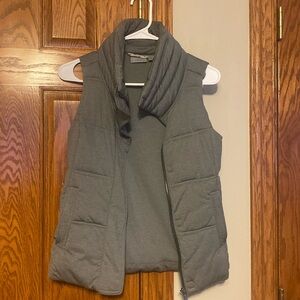Athleta Gray Puffer Vest